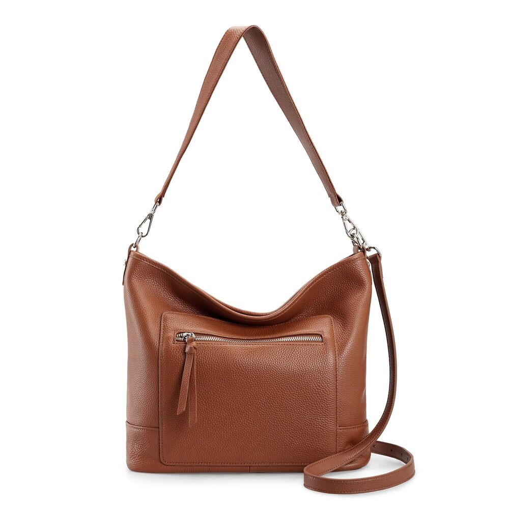 8560 Real Leather Crossbody Bucket Bags , Lightweight Cross Over Shoulder